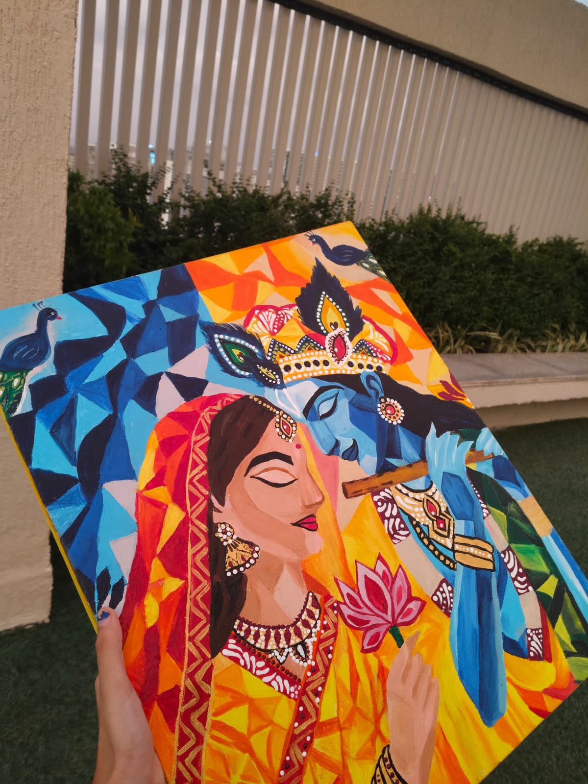 Shades of Shyam and Radha