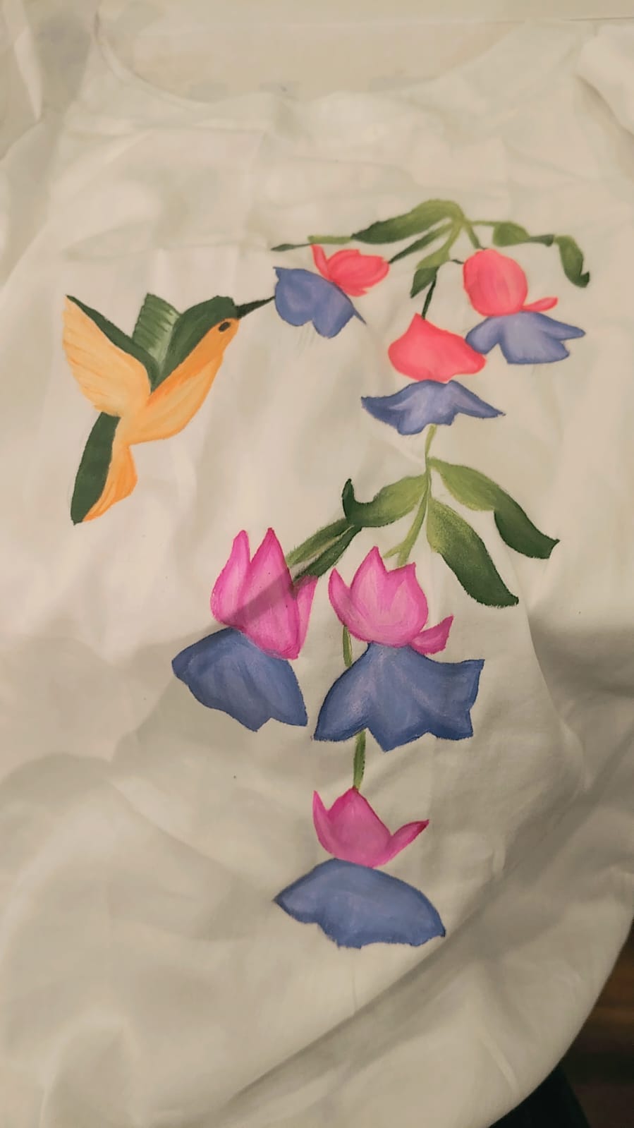 Bird Painted Short Kurtis